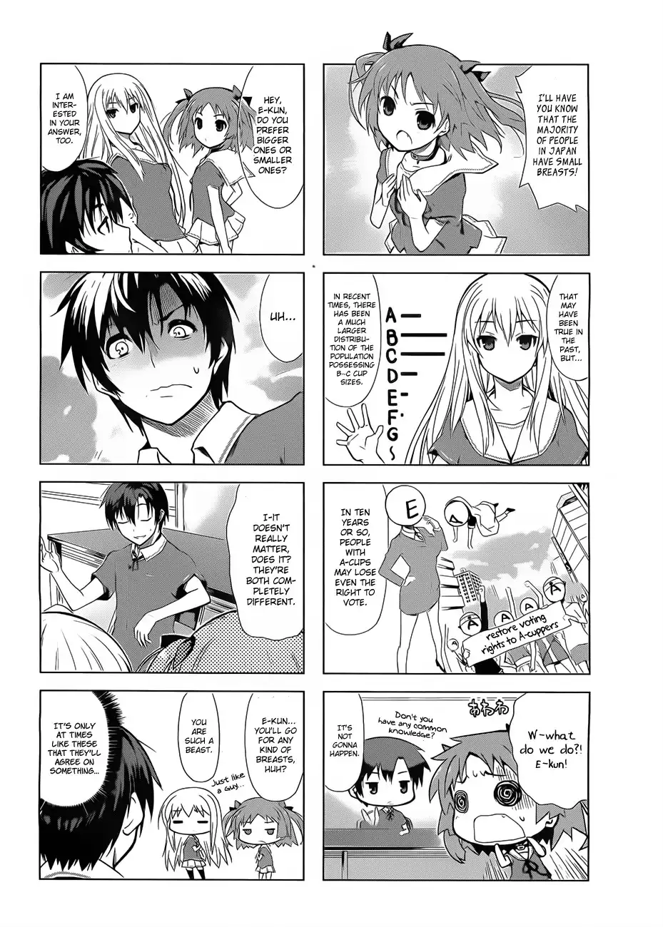 Ore no Kanojo to Osananajimi ga Shuraba Sugiru 4-Koma Chapter 2 2